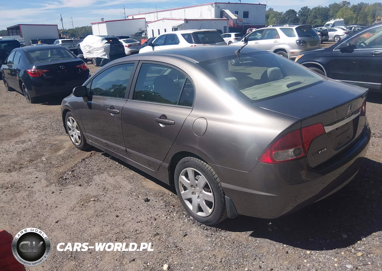 2009 Honda Civic Lx VIN:19XFA16549E020109 - 3