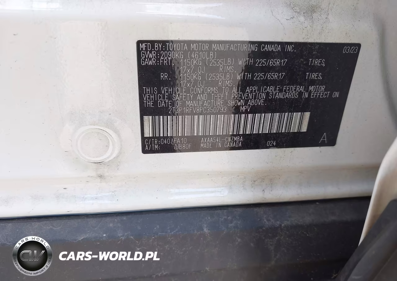 2023 Toyota Rav4 Xle VIN:2T3P1RFV8PC350793 - 9