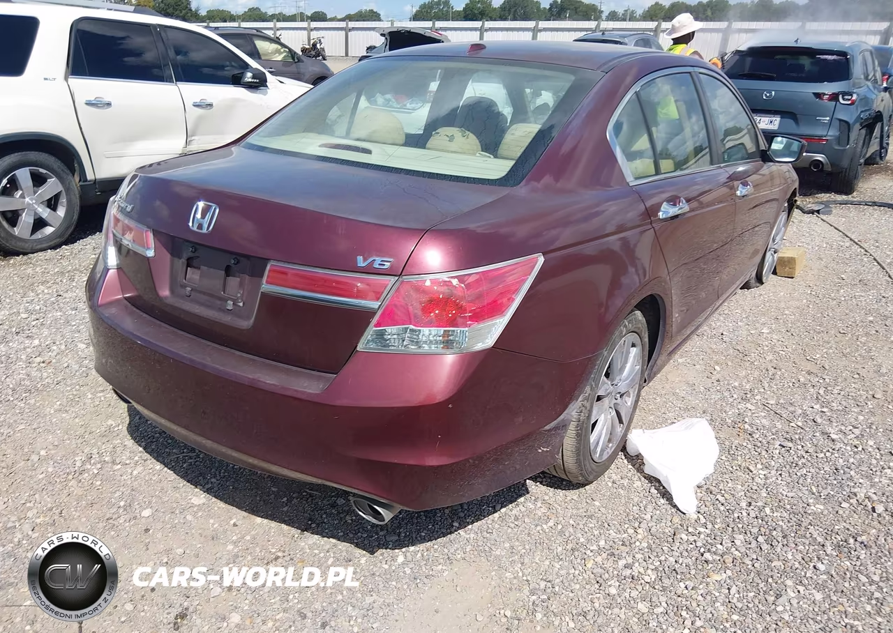 2011 Honda Accord 3.5 Ex-L VIN:1HGCP3F86BA003345 - 4