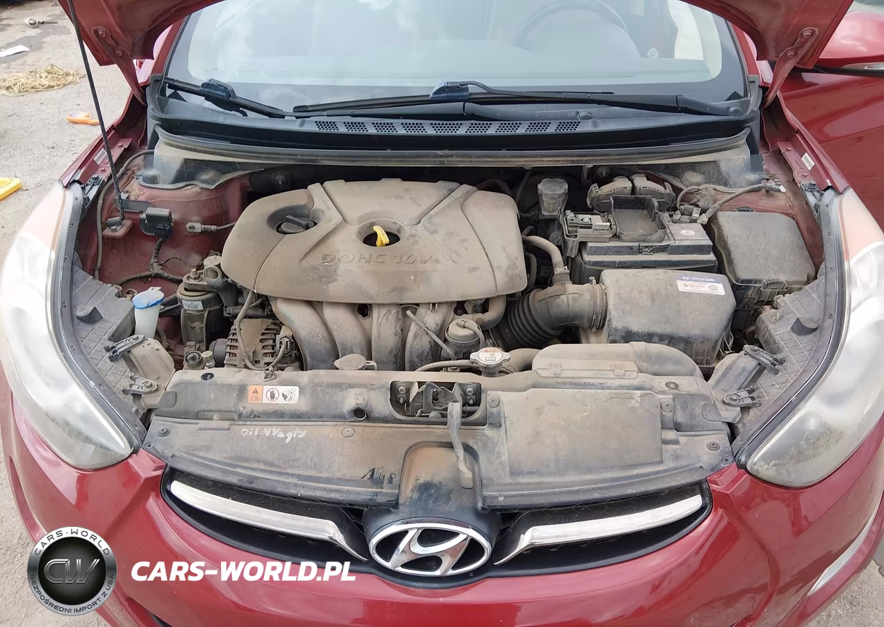 2012 Hyundai Elantra Limited (Ulsan Plant) VIN:KMHDH4AE5CU484106 - 10