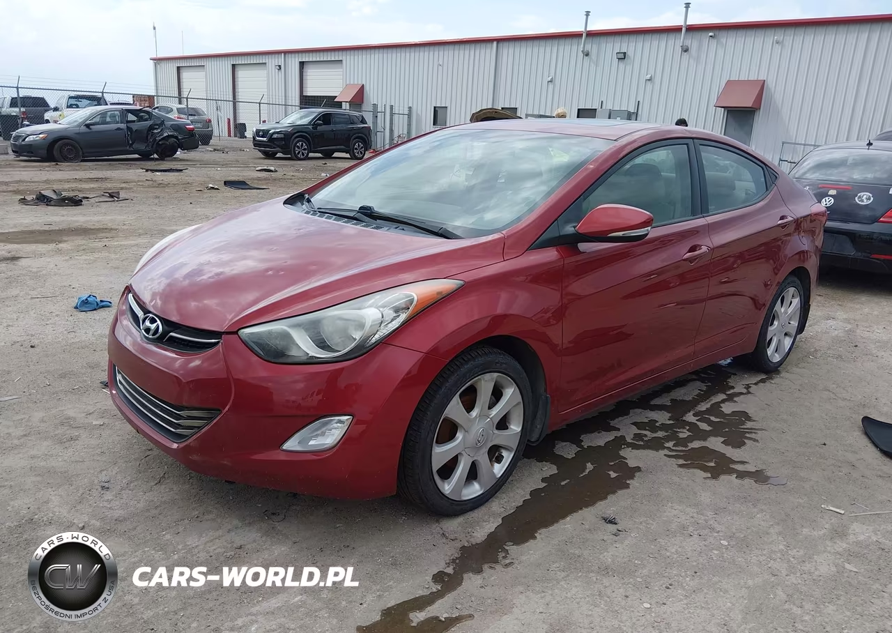 2012 Hyundai Elantra Limited (Ulsan Plant) VIN:KMHDH4AE5CU484106 - 2