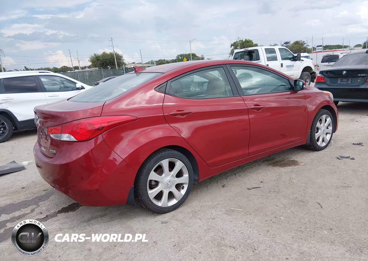2012 Hyundai Elantra Limited (Ulsan Plant) VIN:KMHDH4AE5CU484106 - 4
