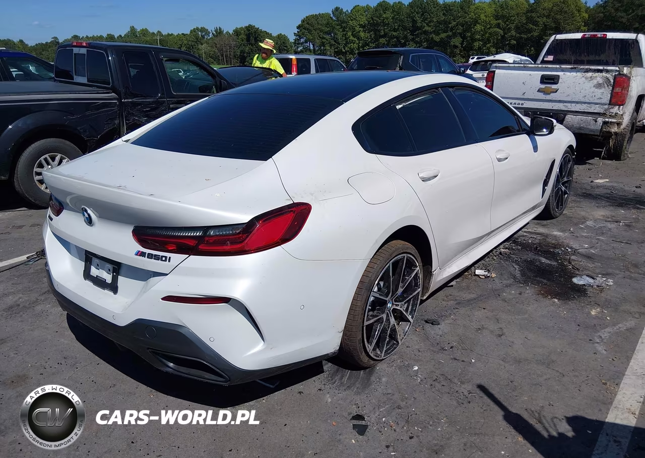 2021 BMW M850I Gtan Coupe xDrive VIN:WBAGV8C07MCF78806 - 4