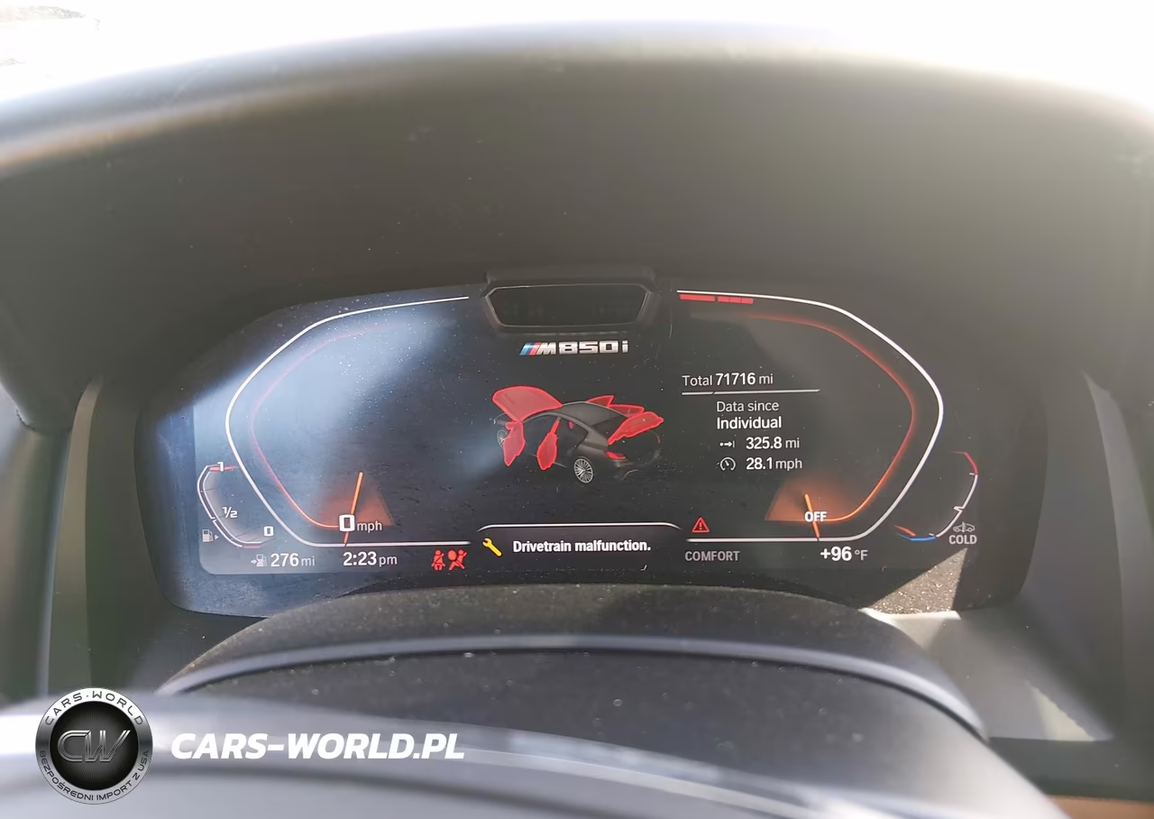 2021 BMW M850I Gtan Coupe xDrive VIN:WBAGV8C07MCF78806 - 7