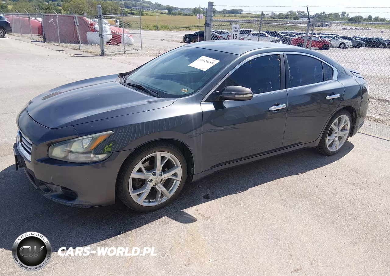 2012 Nissan Maxima 3.5 Sv VIN:1N4AA5AP2CC862347 - 2