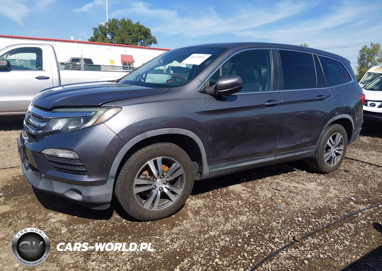 2017 Honda Pilot Ex-L VIN:5FNYF5H58HB006768 - 2