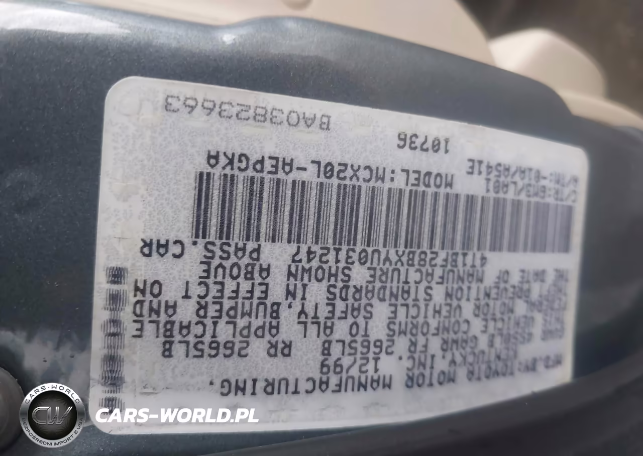 2000 Toyota Avalon Xls VIN:4T1BF28BXYU031247 - 9