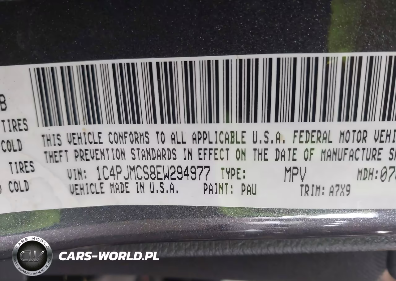 2014 Jeep Cherokee Altitude VIN:1C4PJMCS8EW294977 - 9