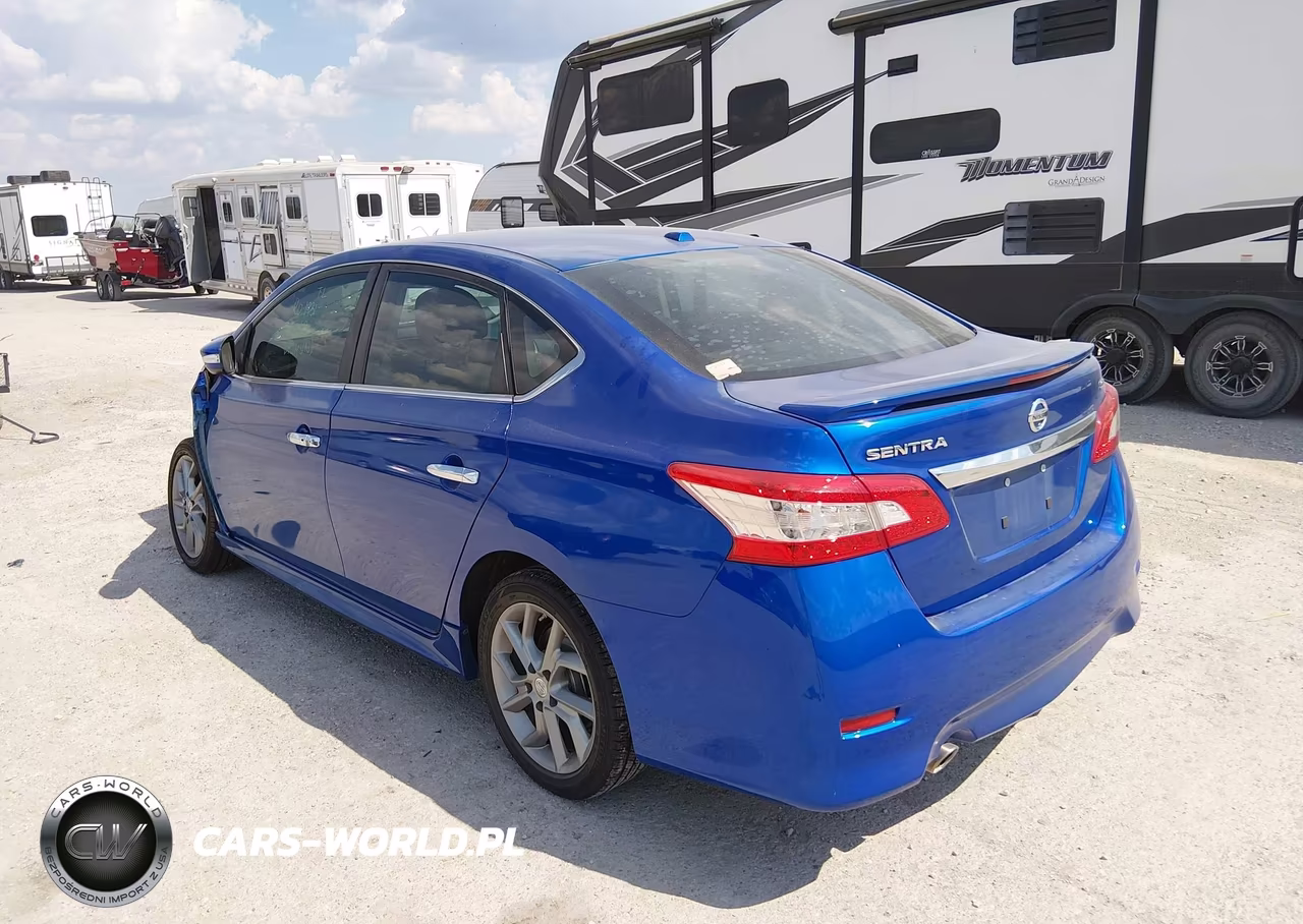 2015 Nissan Sentra Sr VIN:3N1AB7APXFY341684 - 3