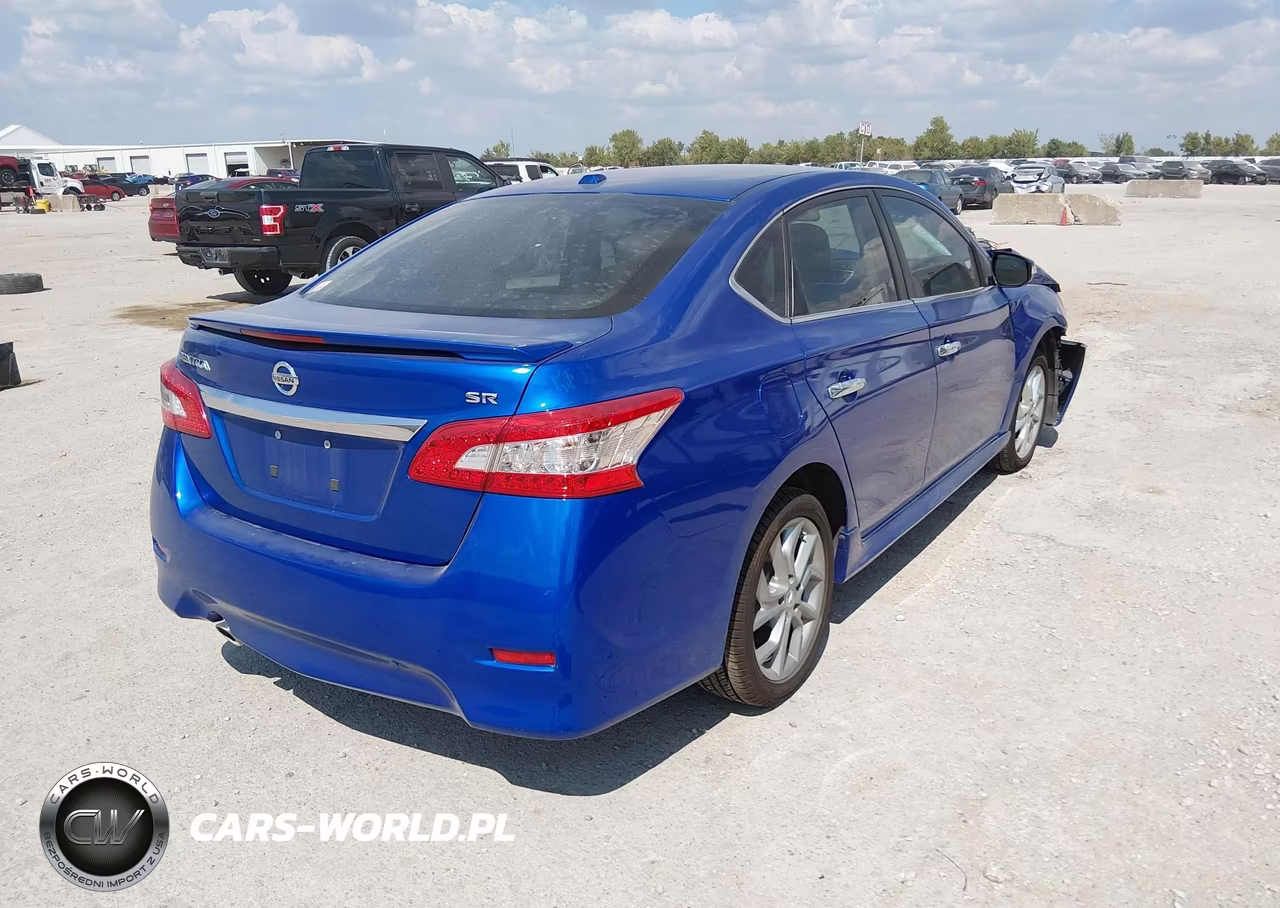 2015 Nissan Sentra Sr VIN:3N1AB7APXFY341684 - 4