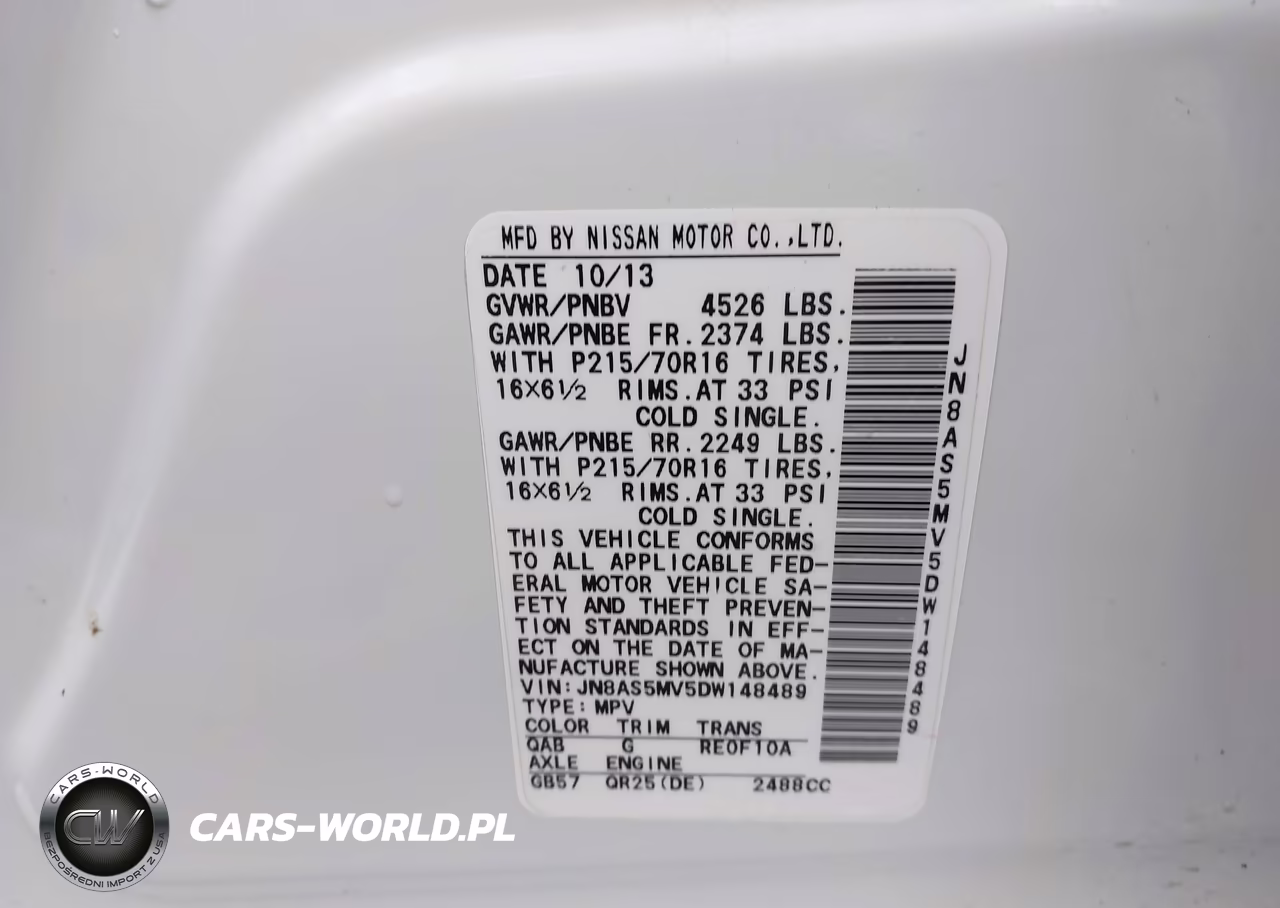 2013 Nissan Rogue S VIN:JN8AS5MV5DW148489 - 9