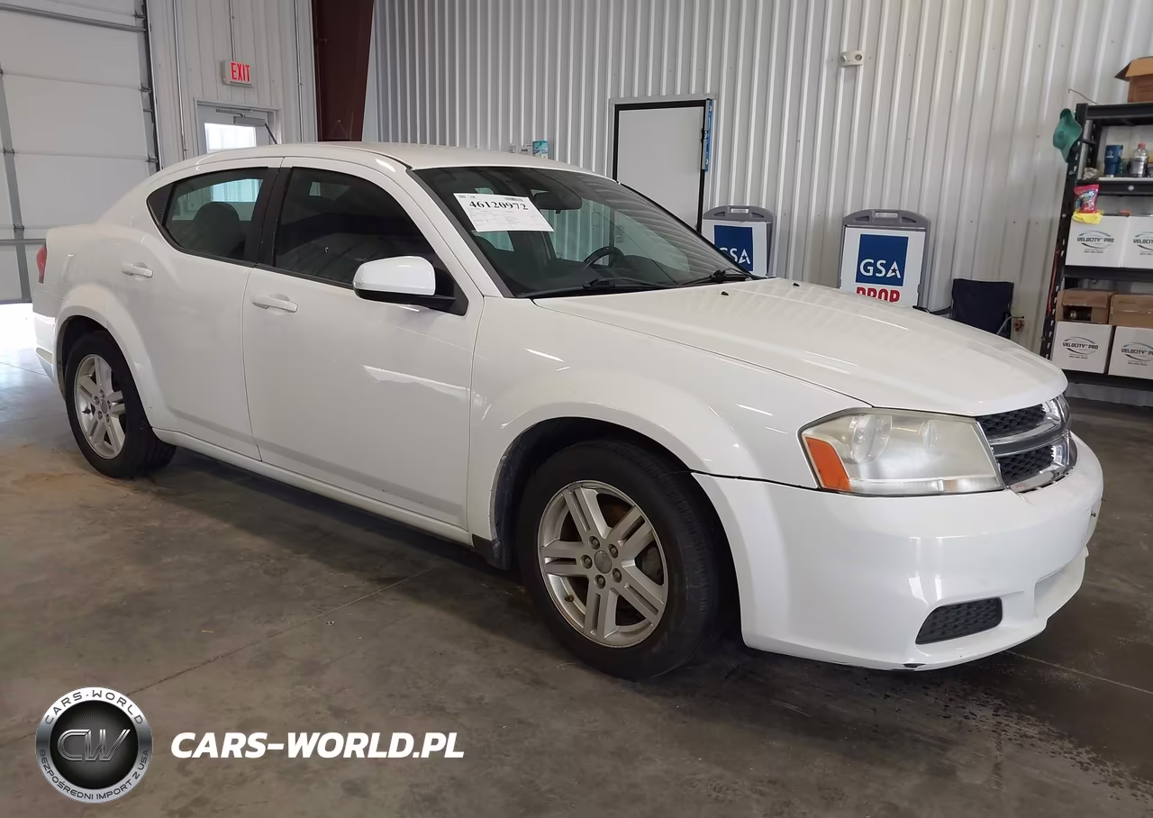 2012 Dodge Avenger Sxt VIN:1C3CDZCB0CN137664 - 1
