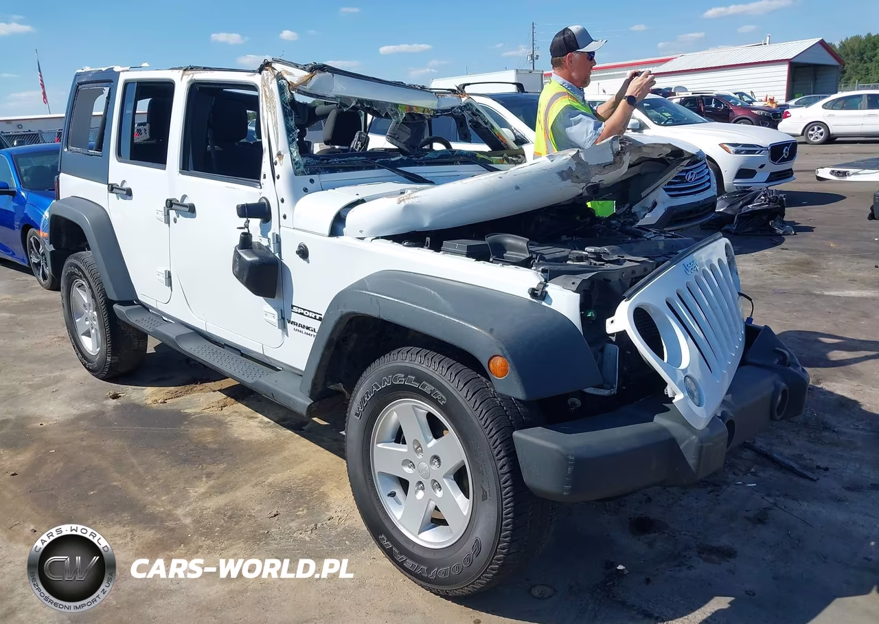 2017 Jeep Wrangler Unlimited Sport 4X4 VIN:1C4BJWDG9HL683181 - 1
