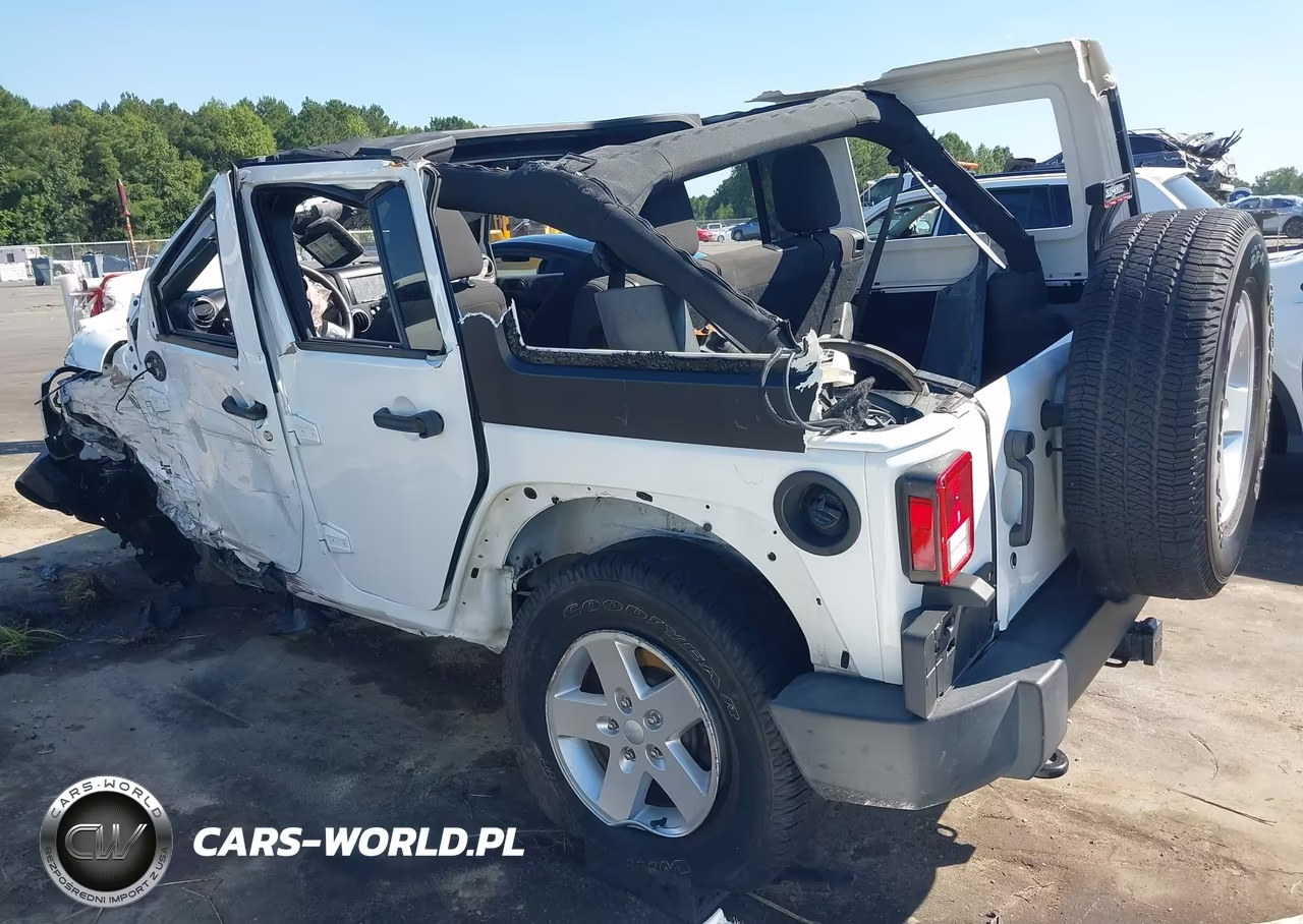 2017 Jeep Wrangler Unlimited Sport 4X4 VIN:1C4BJWDG9HL683181 - 3
