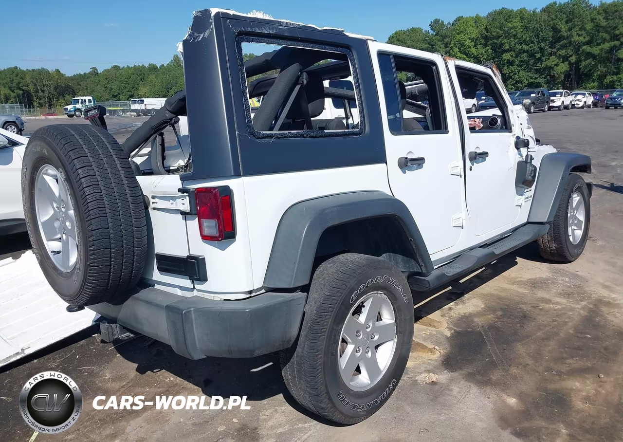 2017 Jeep Wrangler Unlimited Sport 4X4 VIN:1C4BJWDG9HL683181 - 4