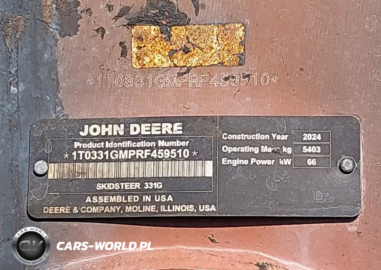 2024 John Deere Other VIN:1T0331GMPRF459510 - 9