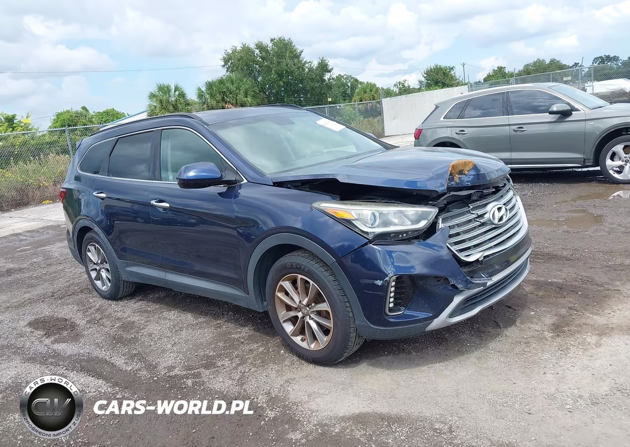 2017 Hyundai Santa Fe Se VIN:KM8SM4HF4HU196442 - 1