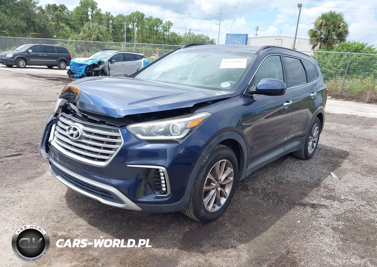2017 Hyundai Santa Fe Se VIN:KM8SM4HF4HU196442 - 2