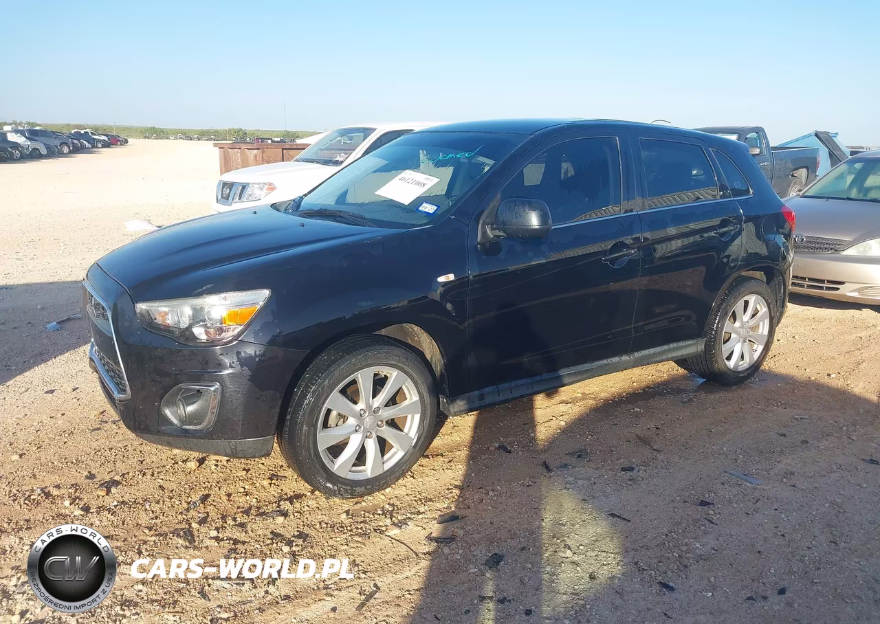 2014 Mitsubishi Outlander Sport Se VIN:4A4AP4AU5EE012317 - 2