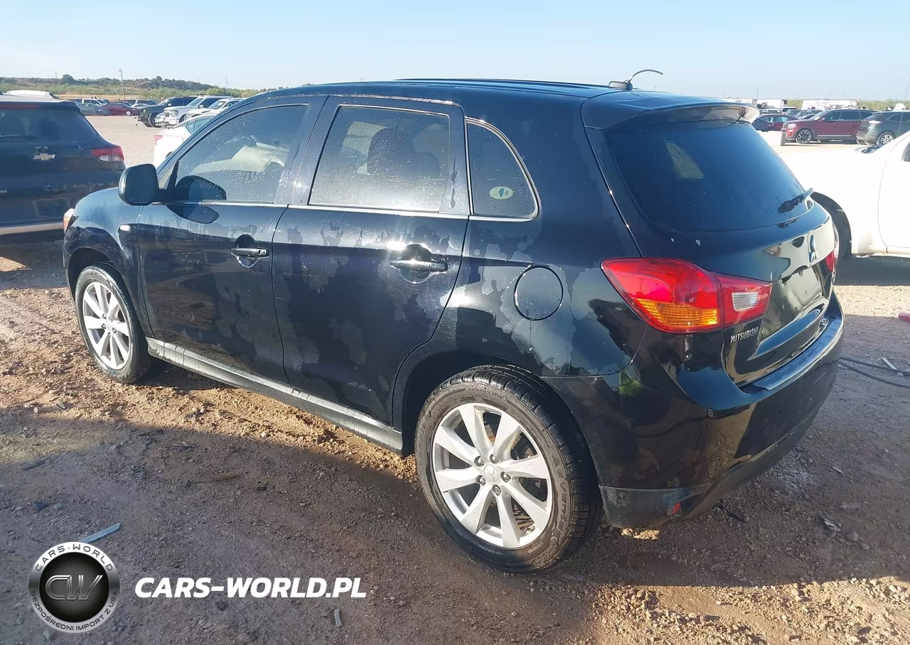 2014 Mitsubishi Outlander Sport Se VIN:4A4AP4AU5EE012317 - 3