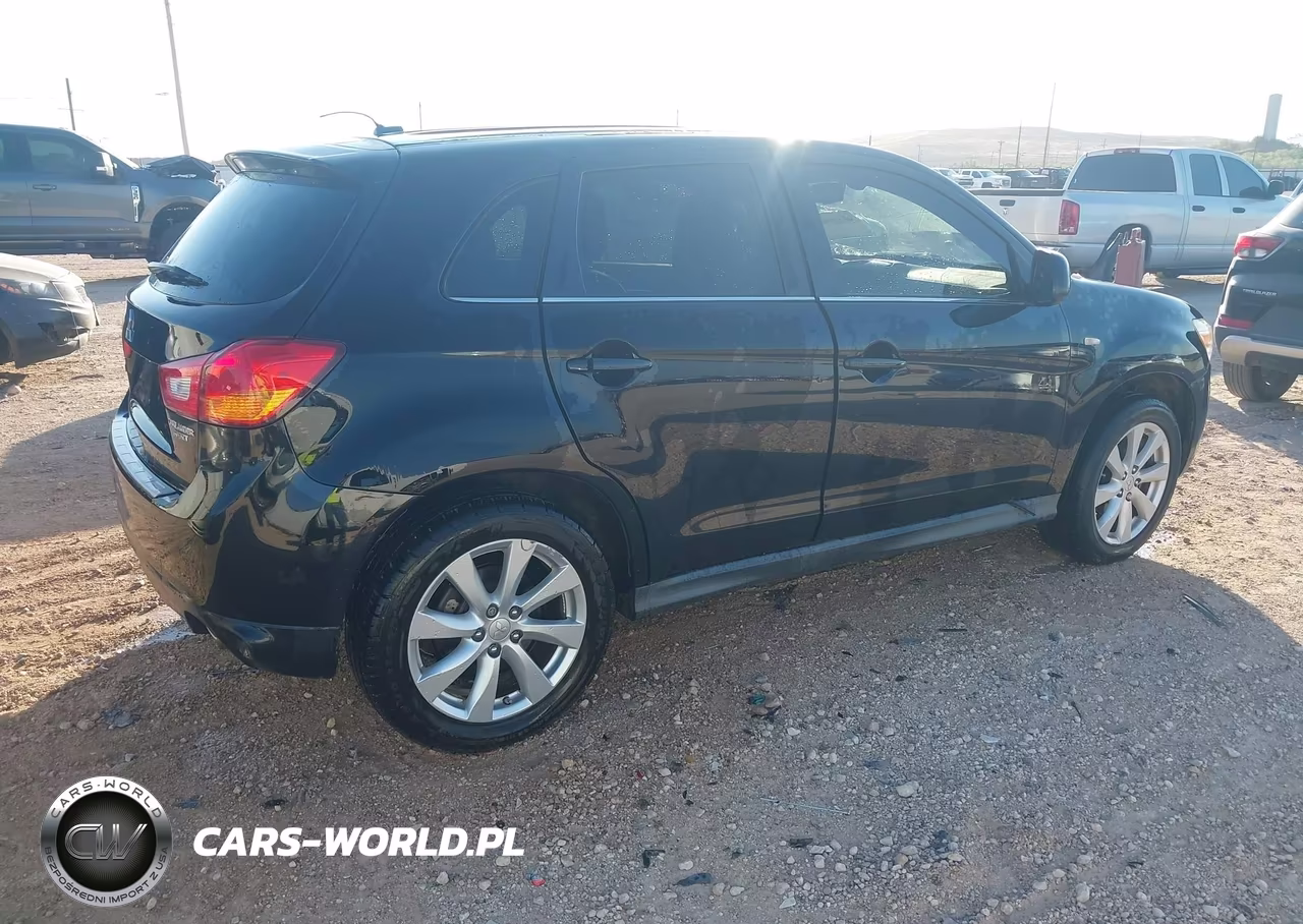 2014 Mitsubishi Outlander Sport Se VIN:4A4AP4AU5EE012317 - 4