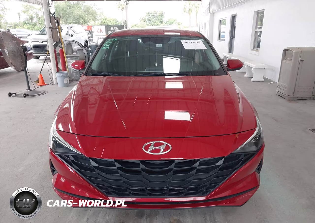 2023 Hyundai Elantra Hybrid Blue VIN:KMHLM4AJ5PU046504 - 13