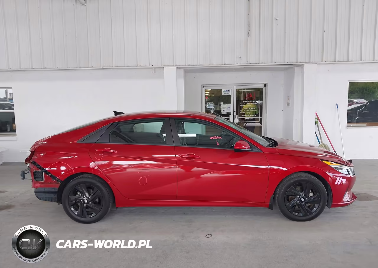 2023 Hyundai Elantra Hybrid Blue VIN:KMHLM4AJ5PU046504 - 14