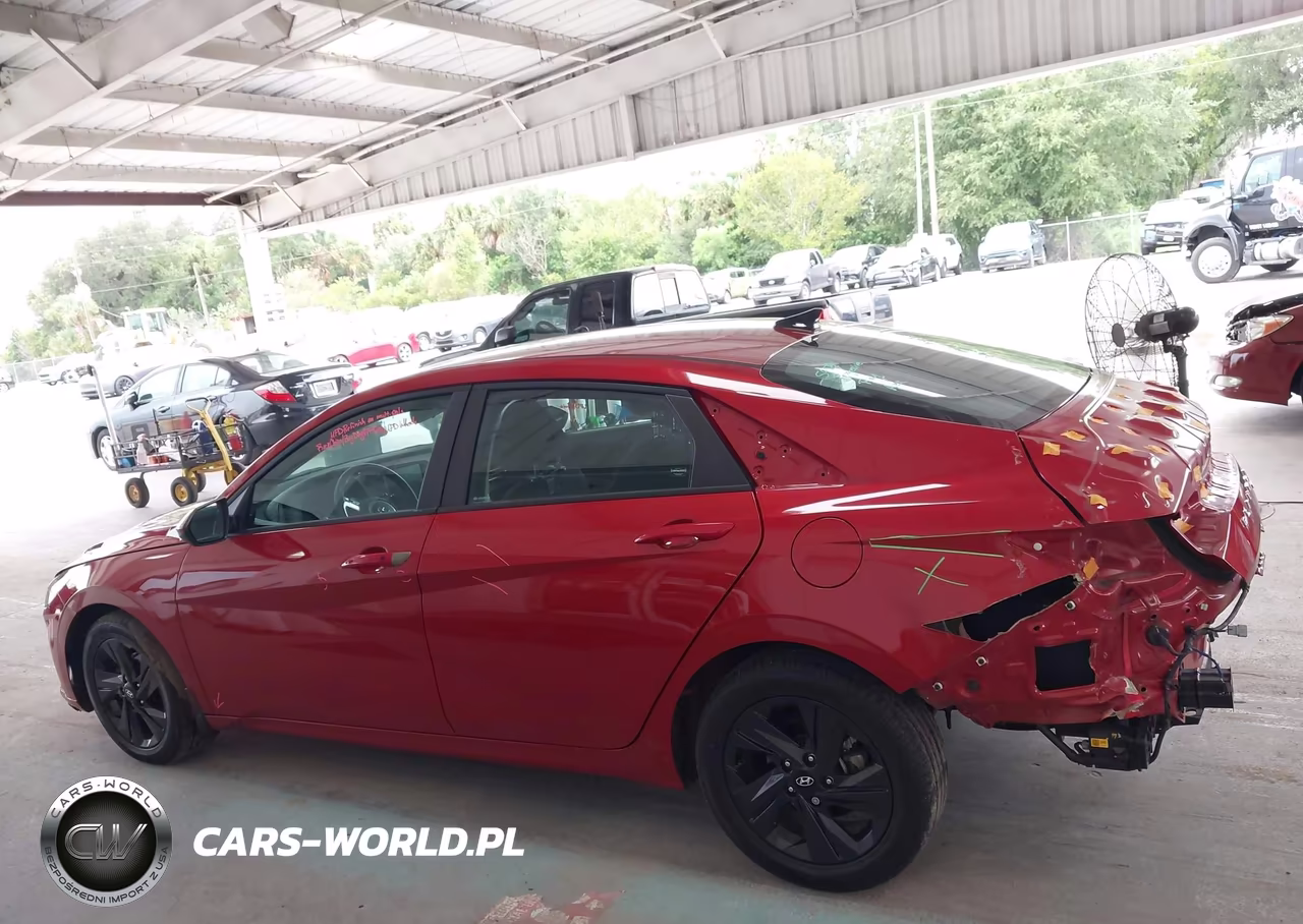 2023 Hyundai Elantra Hybrid Blue VIN:KMHLM4AJ5PU046504 - 15