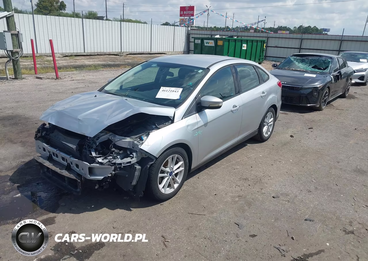 2017 Ford Focus Se VIN:1FADP3F29HL328587 - 2