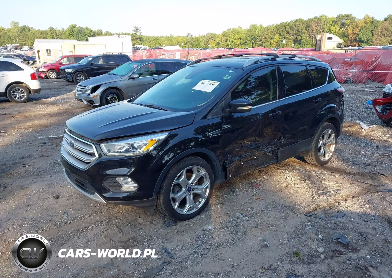 2018 Ford Escape Titanium VIN:1FMCU0J98JUB95141 - 2