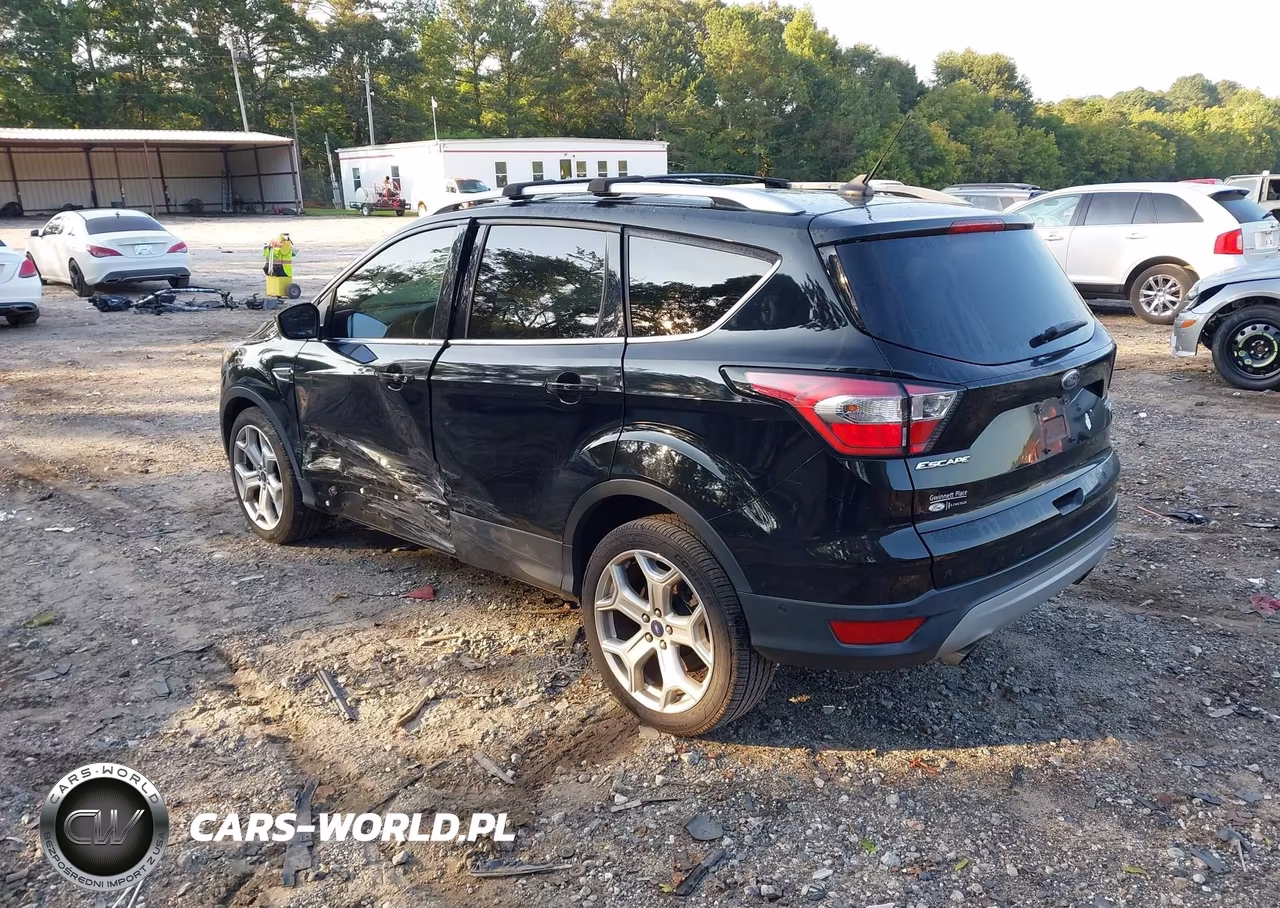 2018 Ford Escape Titanium VIN:1FMCU0J98JUB95141 - 3