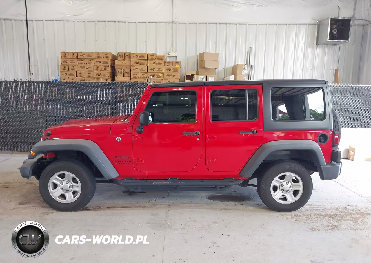 2017 Jeep Wrangler Unlimited Sport 4X4 VIN:1C4BJWDG1HL750372 - 15
