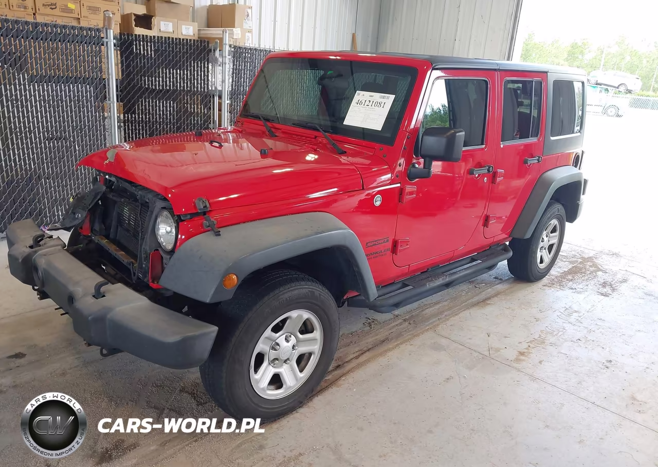 2017 Jeep Wrangler Unlimited Sport 4X4 VIN:1C4BJWDG1HL750372 - 2