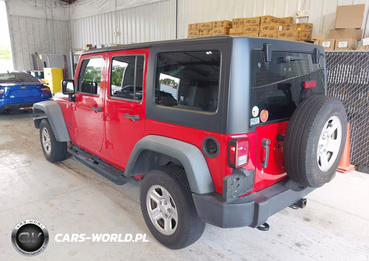 2017 Jeep Wrangler Unlimited Sport 4X4 VIN:1C4BJWDG1HL750372 - 3
