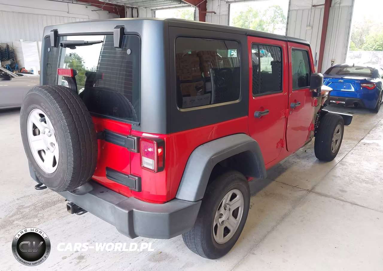 2017 Jeep Wrangler Unlimited Sport 4X4 VIN:1C4BJWDG1HL750372 - 4