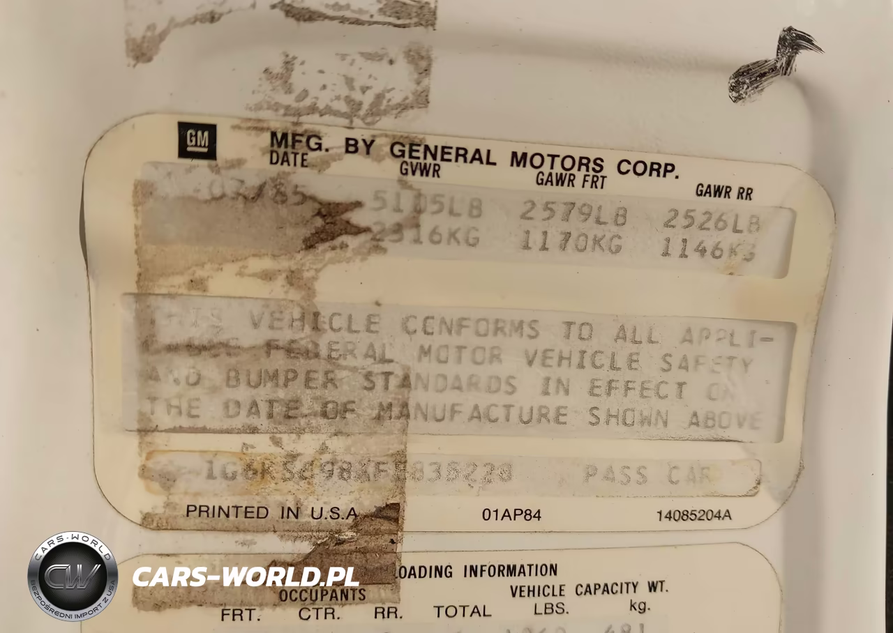 1985 Cadillac Seville VIN:1G6KS698XFE835228 - 9