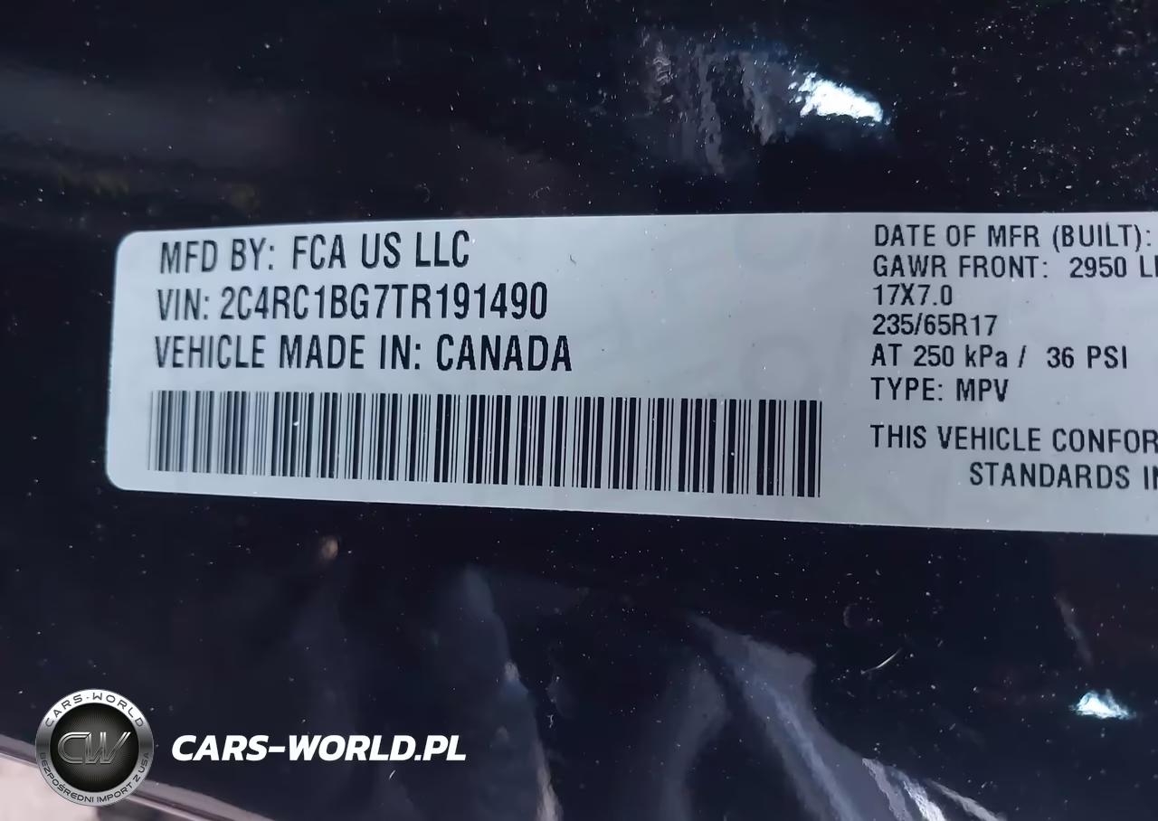 2026 Chrysler Pacifica Select VIN:2C4RC1BG7TR191490 - 9
