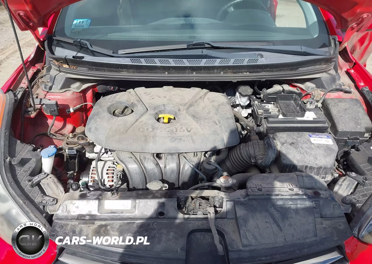2013 Hyundai Elantra Gs VIN:KMHDH6AE0DU017351 - 10