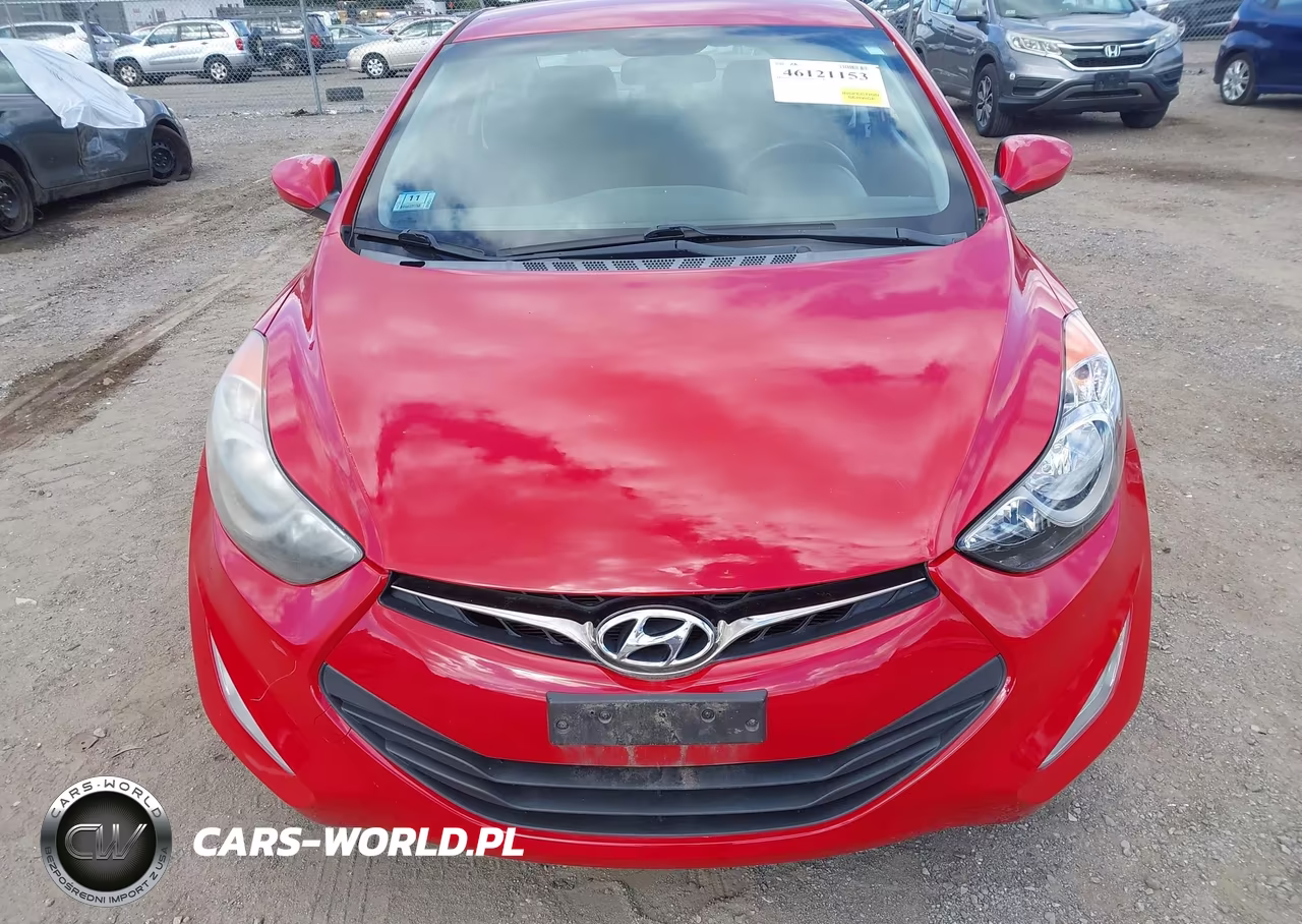 2013 Hyundai Elantra Gs VIN:KMHDH6AE0DU017351 - 12