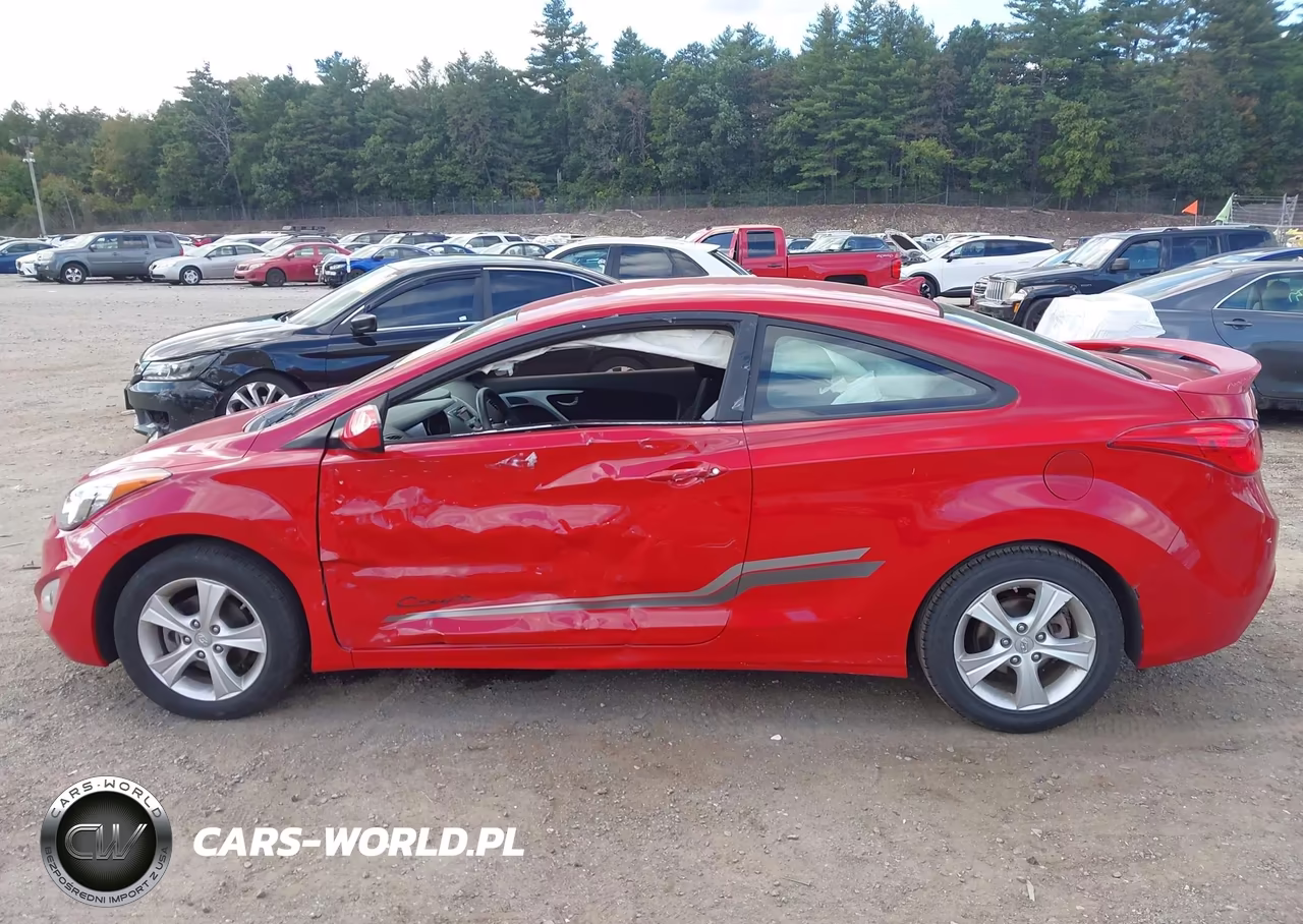 2013 Hyundai Elantra Gs VIN:KMHDH6AE0DU017351 - 14