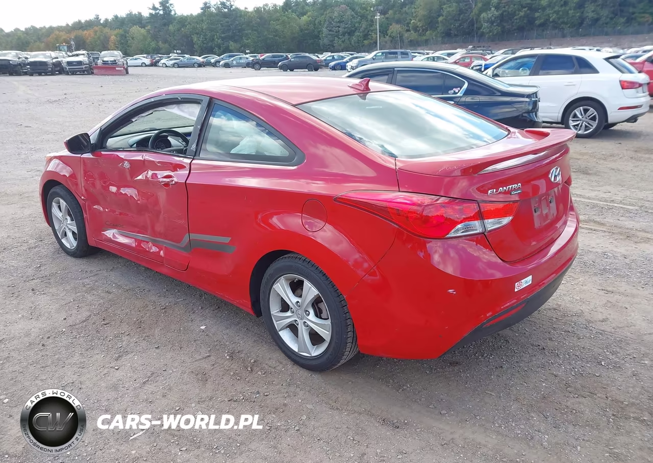 2013 Hyundai Elantra Gs VIN:KMHDH6AE0DU017351 - 3