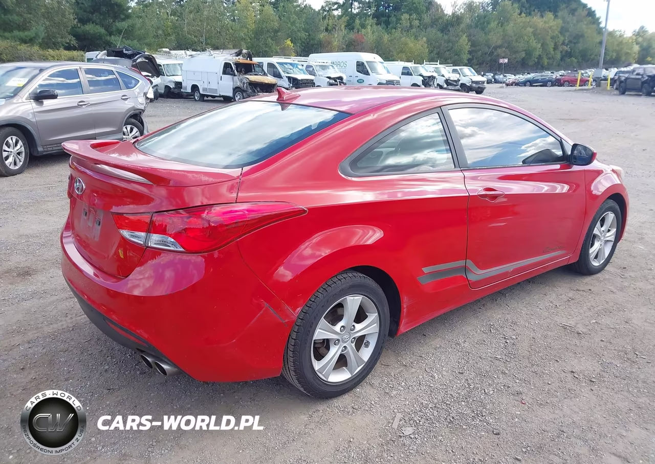 2013 Hyundai Elantra Gs VIN:KMHDH6AE0DU017351 - 4
