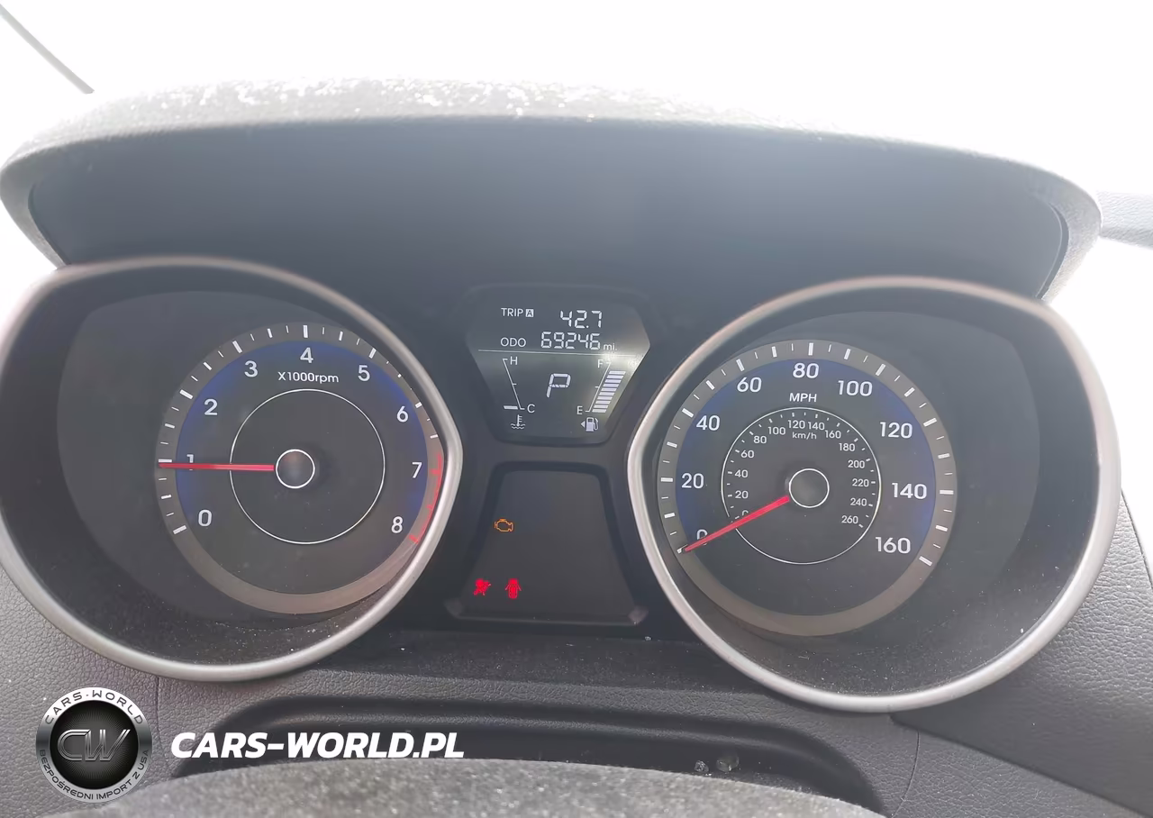 2013 Hyundai Elantra Gs VIN:KMHDH6AE0DU017351 - 7