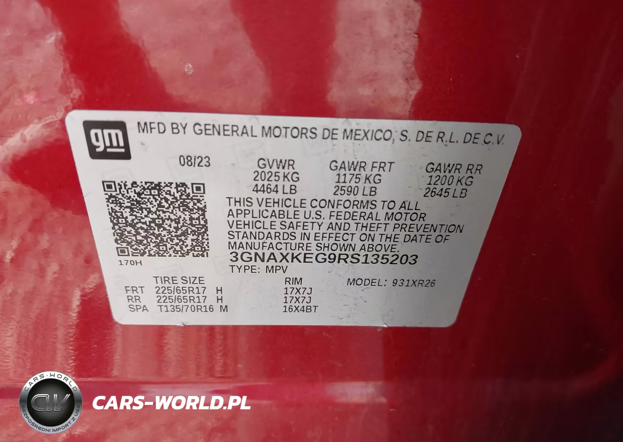 2024 Chevrolet Equinox Fwd Lt VIN:3GNAXKEG9RS135203 - 9