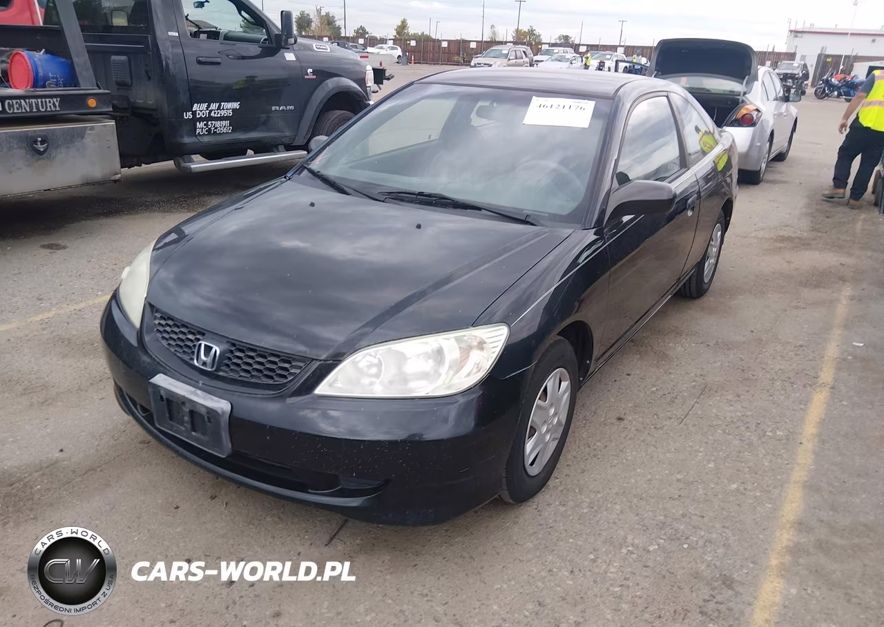 2004 Honda Civic Dx Vp VIN:1HGEM21174L079492 - 2