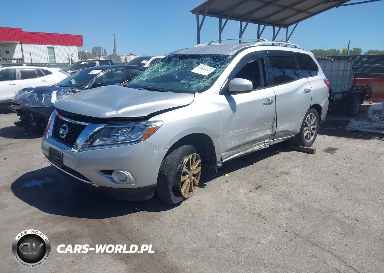 2014 Nissan Pathfinder S-Sv-Sl-Platinum VIN:5N1AR2MM7EC649931 - 2