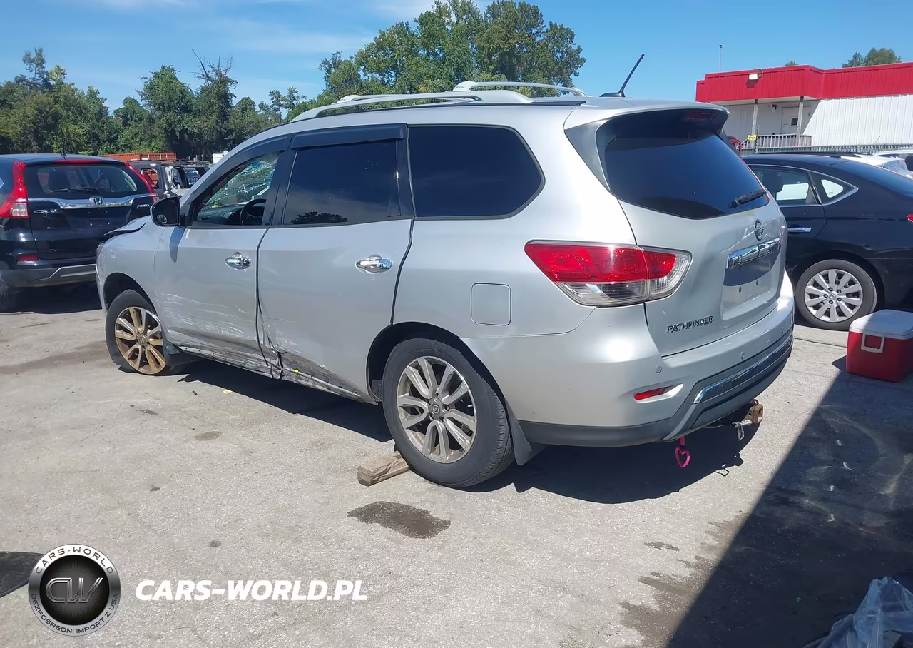 2014 Nissan Pathfinder S-Sv-Sl-Platinum VIN:5N1AR2MM7EC649931 - 3