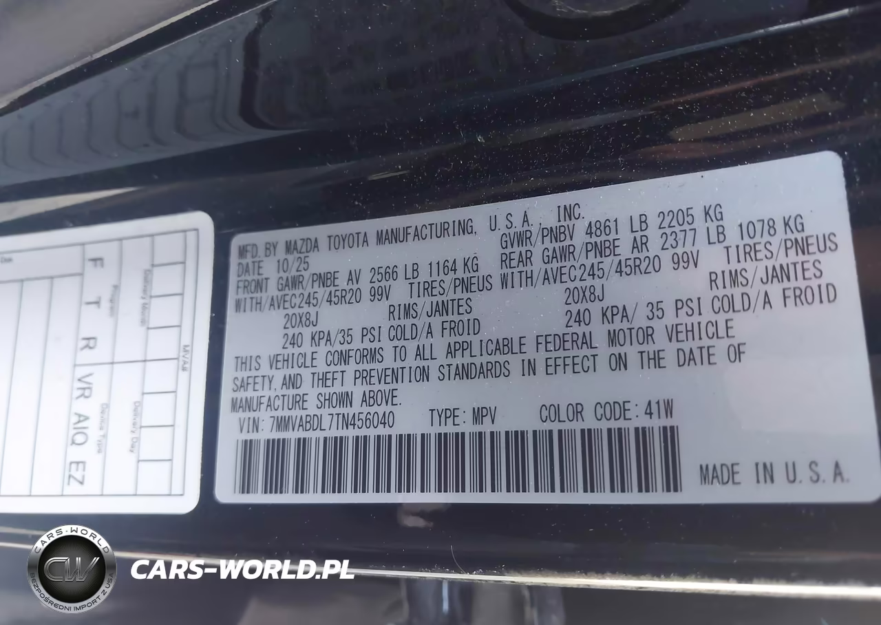 2026 Mazda Cx-50 2.5 S Premium VIN:7MMVABDL7TN456040 - 9
