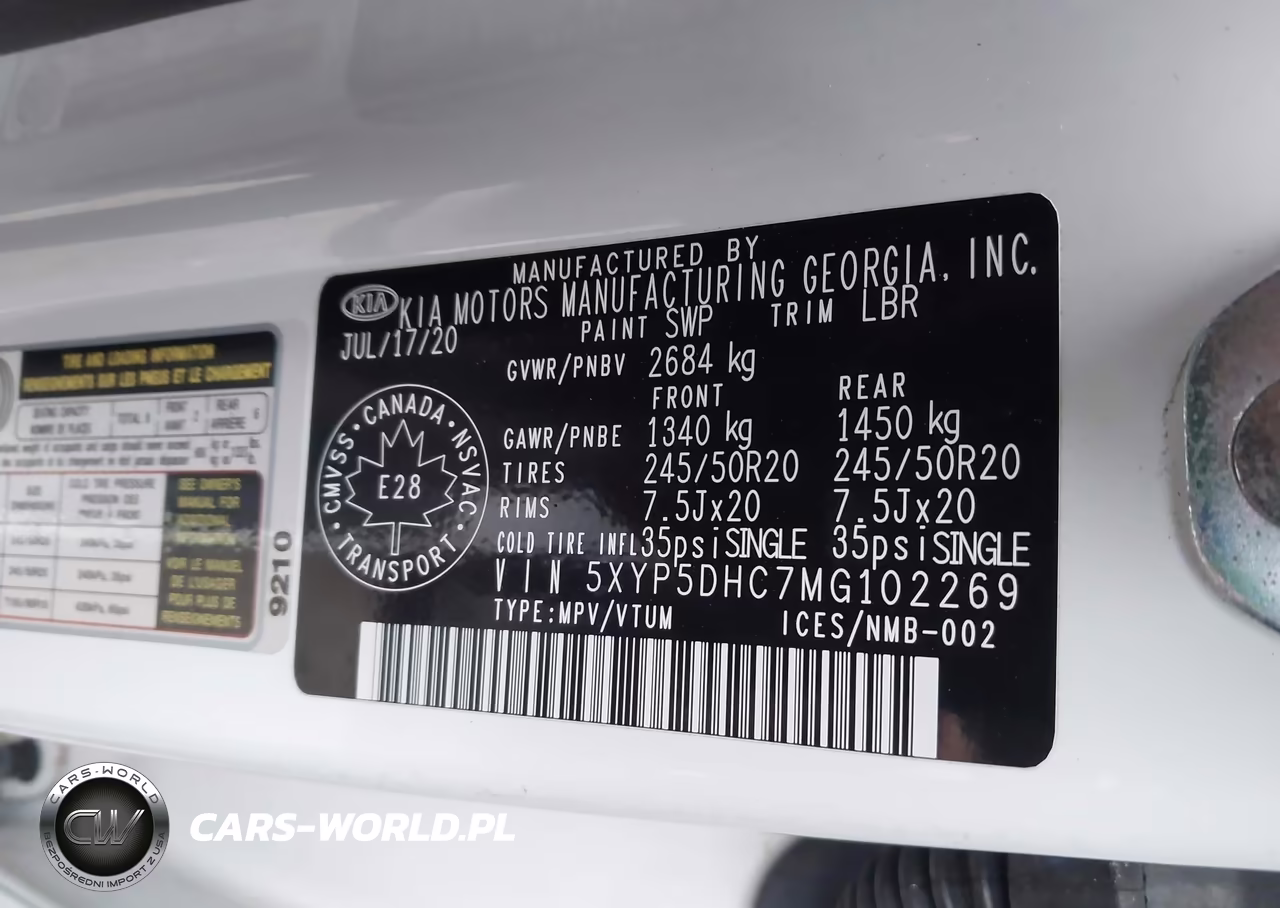 2021 Kia Telluride Sx VIN:5XYP5DHC7MG102269 - 9