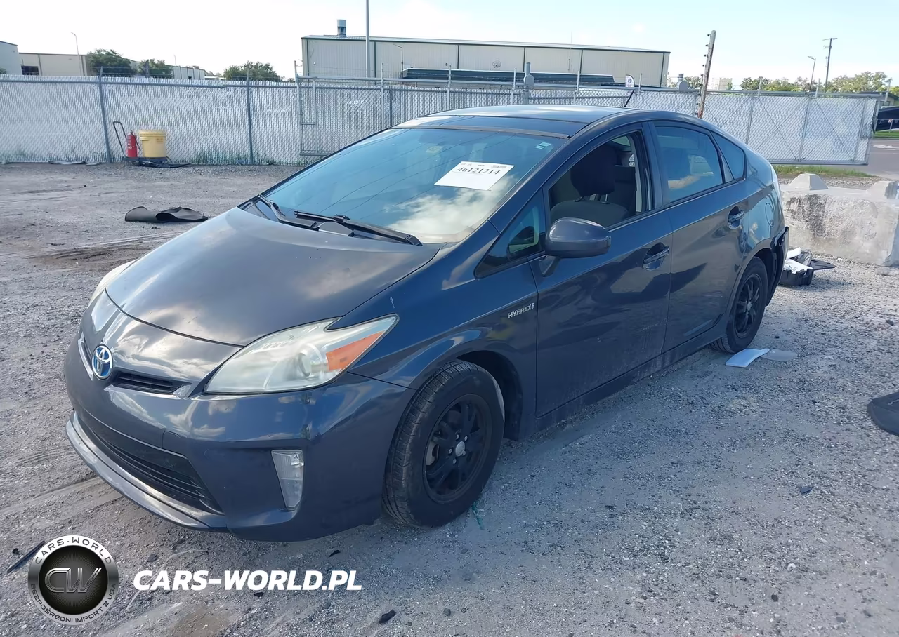 2013 Toyota Prius Three VIN:JTDKN3DU6D5539935 - 2